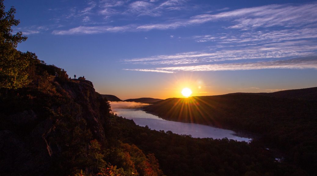 Sunrise at Lake of the Clouds, Porcupine Mountains